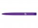 Ручка пластиковая шариковая трехгранная Trinity K transparent Gum soft-touch с чипом передачи инфо, фиолетовый 