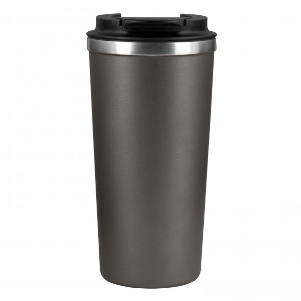 Термокружка вакуумная Palermo, серая 
