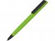 Ручка пластиковая шариковая C1 софт-тач, зеленое яблоко 