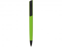 Ручка пластиковая шариковая C1 софт-тач, зеленое яблоко