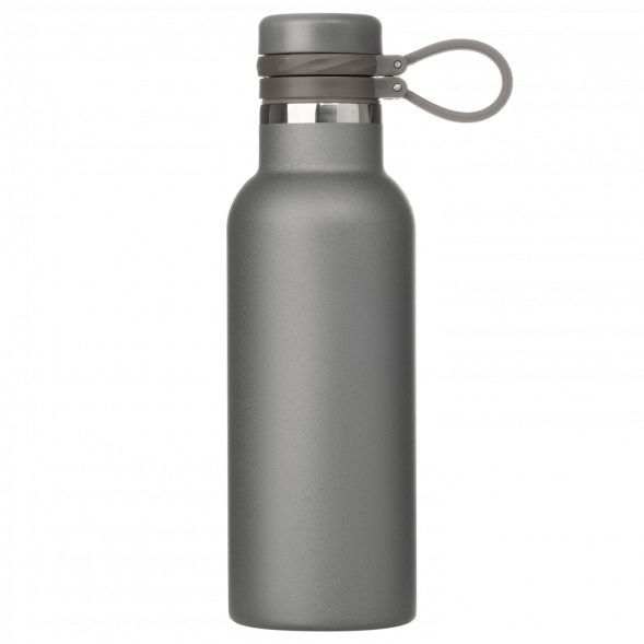 Термобутылка вакуумная герметичная Modena, серая 