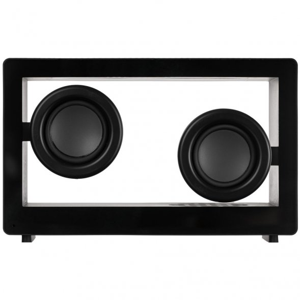 Bluetooth-колонка со светомузыкой Sensofonic, черная 