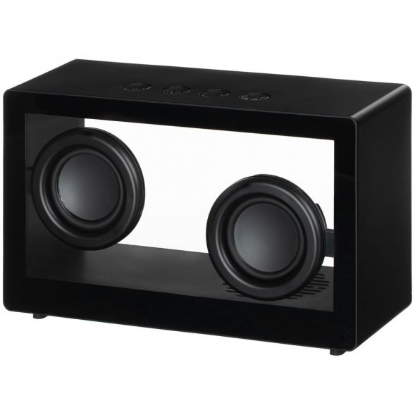 Bluetooth-колонка со светомузыкой Sensofonic, черная 