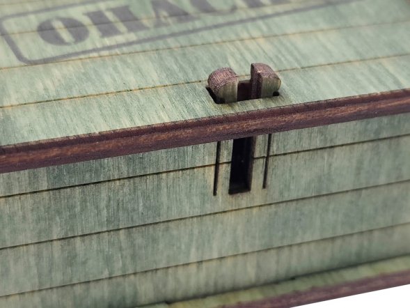 Ручка шариковая Кап клена, зеленый 