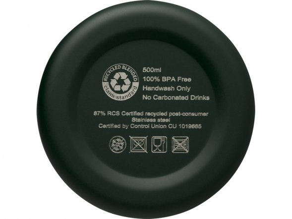 Spring медная бутылка с вакуумной изоляцией, сертифицированная согласно RCS, 500 мл - Зеленый 