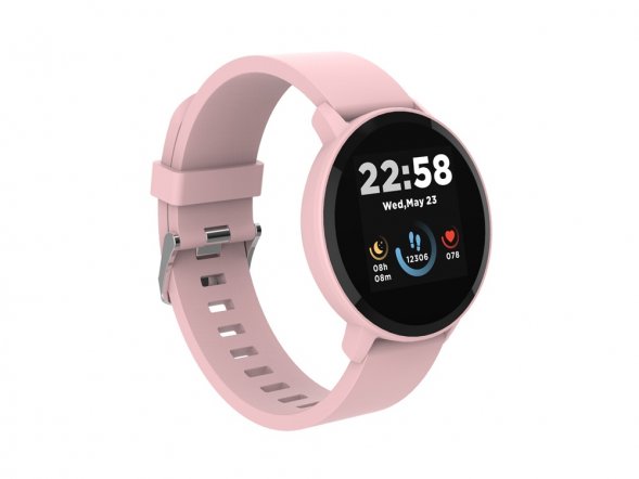 Умные часы CANYON Lollypop SW-63, IP 68, BT 5.0, сенсорный дисплей 1.3, розовый 