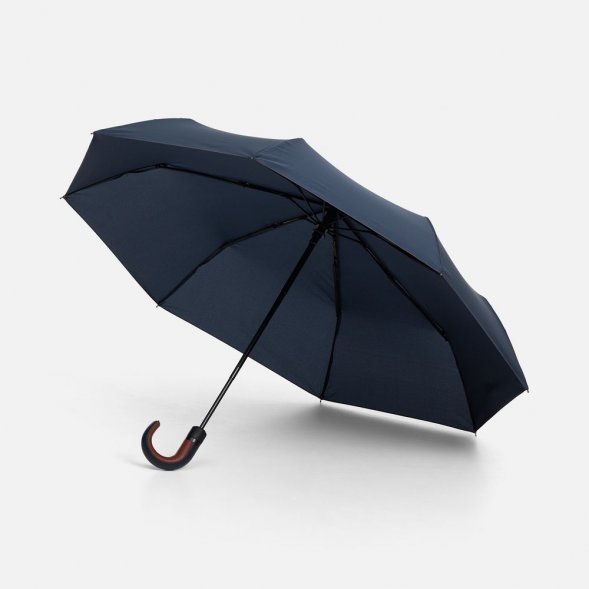 Складной зонт Palermo, темно-синий 