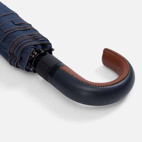 Складной зонт Palermo, темно-синий 