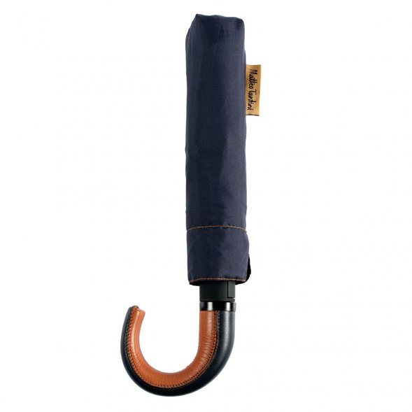 Складной зонт Palermo, темно-синий 