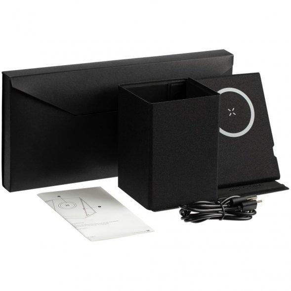 Настольный органайзер Midstream с зарядкой и стаканчиком для ручек 