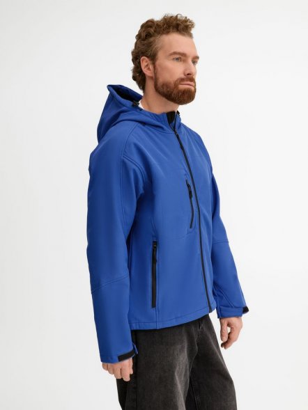 Куртка мужская с капюшоном Replay Men 340, ярко-синяя 