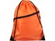 Рюкзак Oriole на молнии со шнурком, оранжевый 