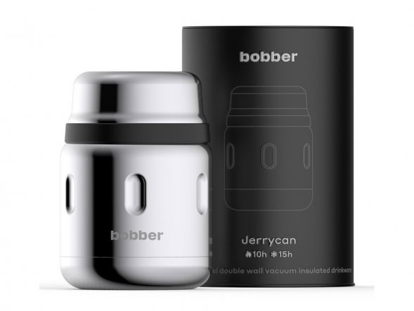 Термос для еды, вакуумный, бытовой, тм bobber. Объем 0.47 литра. Артикул Jerrycan-470 Glossy 