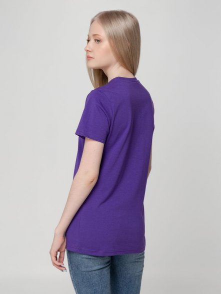 Футболка женская T-bolka Lady, фиолетовая 