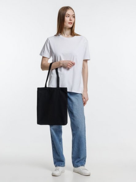 Холщовая сумка Strong 210, черная 
