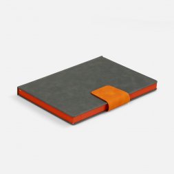 Ежедневник Grande Strap на заказ, датированный, серый