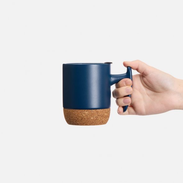 Кружка Corky Grip, синяя 