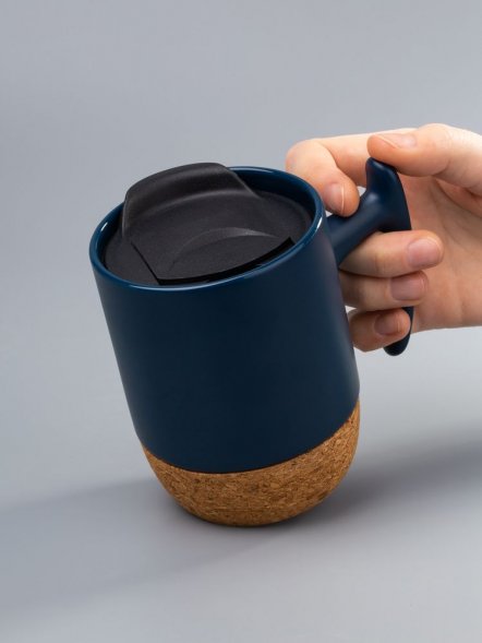 Кружка Corky Grip, синяя 