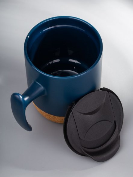 Кружка Corky Grip, синяя 