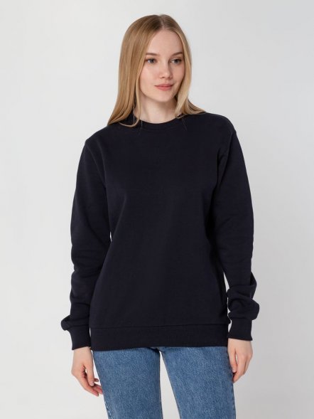 Толстовка Unit Toima Heavy, темно-синяя 