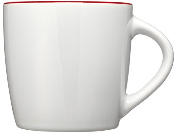 Керамическая чашка Aztec, белый/красный 