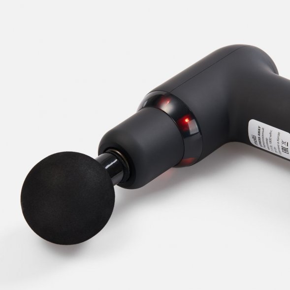 Перкуссионный массажер Stress Away, черный 