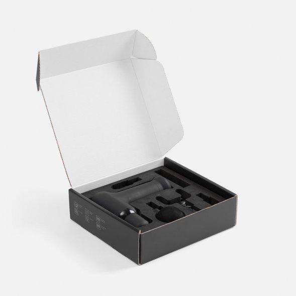 Перкуссионный массажер Stress Away, черный 