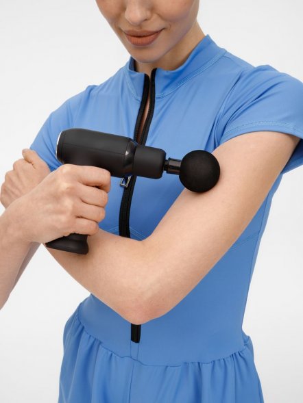 Перкуссионный массажер Stress Away, черный 