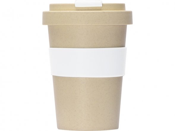 Стакан из пшеничного волокна Flava, белый 