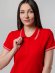 Рубашка поло женская Virma Stripes Lady, красная 