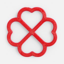 Подвеска Flora, 3D-печать на заказ, клевер