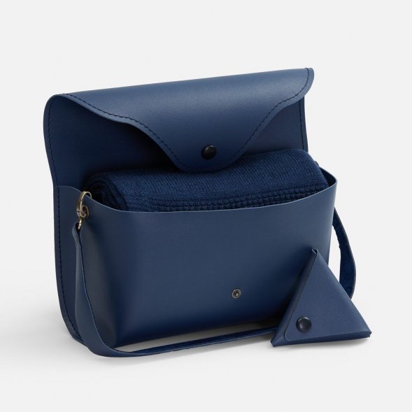 Плед Voyage в кофре, синий 