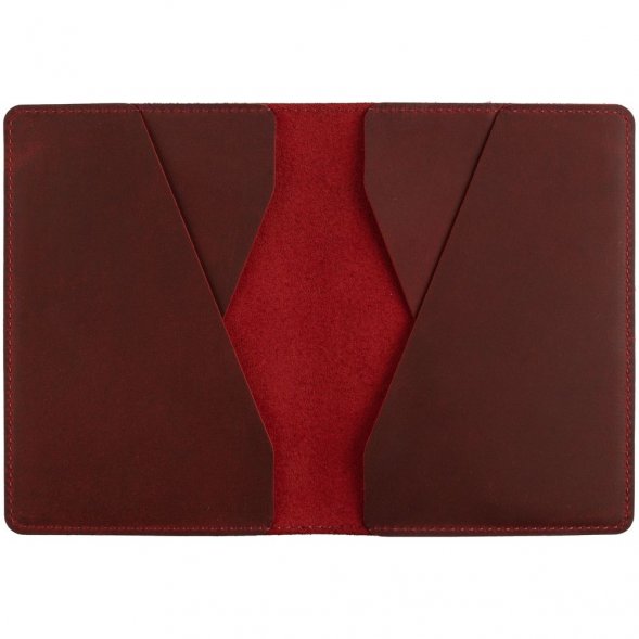 Обложка для паспорта inStream, красная 