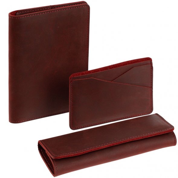 Обложка для паспорта inStream, красная 