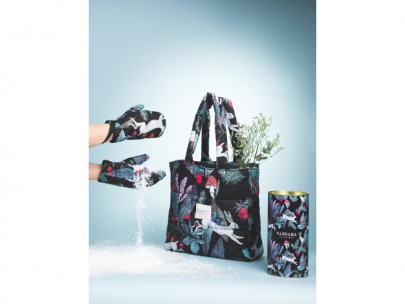 Сумка стеганая Зайцы. Varvara 