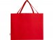 Odessa большая эко-сумка из переработанного хлопка, сертифицированного согласно GRS, плотностью 220 г/м² - Красный 