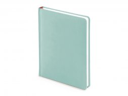 Ежедневник недатированный А6+ Velvet, зефирный мятный