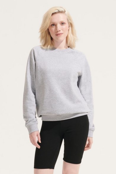 Свитшот унисекс Space, темно-зеленый 