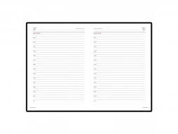 Ежедневник недатированный А6+ Sidney Nebraska, синий (золотой обрез)