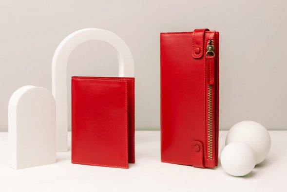 Кошелек Torretta, красный 