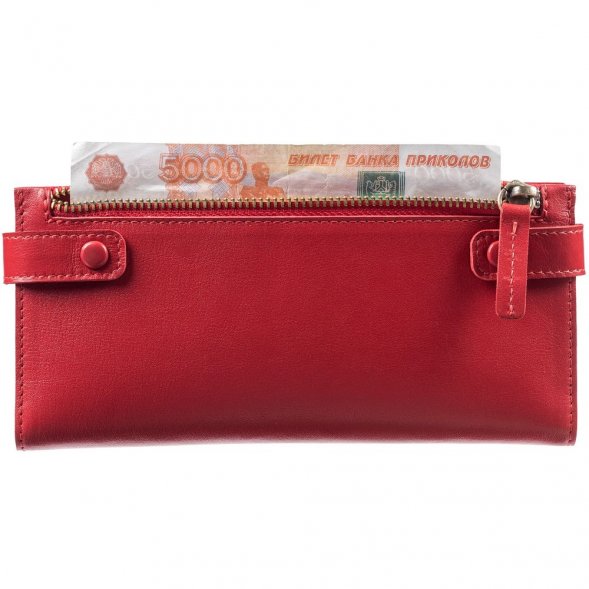 Кошелек Torretta, красный 