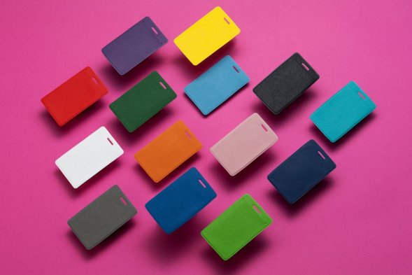 Чехол для пропуска Devon, голубой 