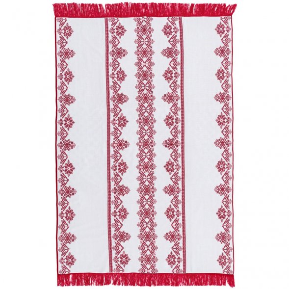 Плед Onego, красный 