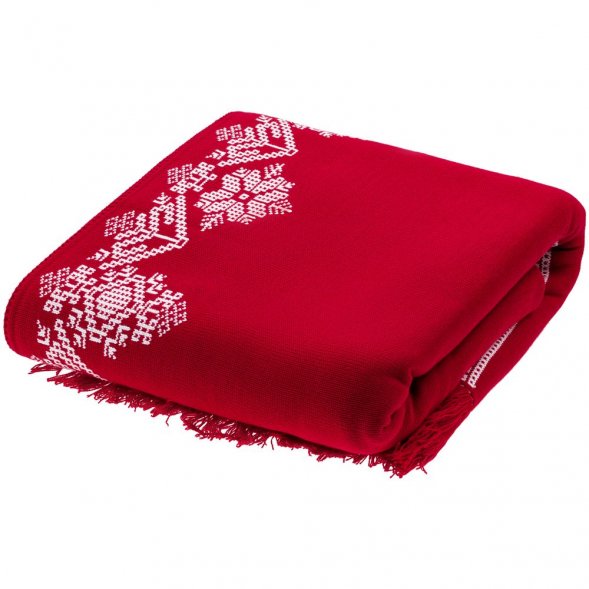 Плед Onego, красный 