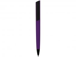 Ручка пластиковая шариковая C1 софт-тач, фиолетовый