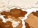 Интерьерная карта мира World 