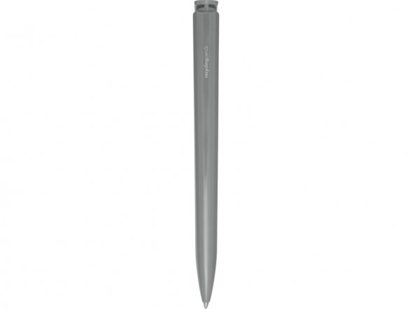 Lucia шариковая ручка из переработанной пластмассы - Серый, синие чернила 