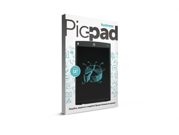 Планшет для рисования Pic-Pad Business Big с ЖК экраном, черный 
