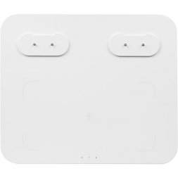 Станция беспроводной зарядки с колонкой и ночником Trilogy, белая