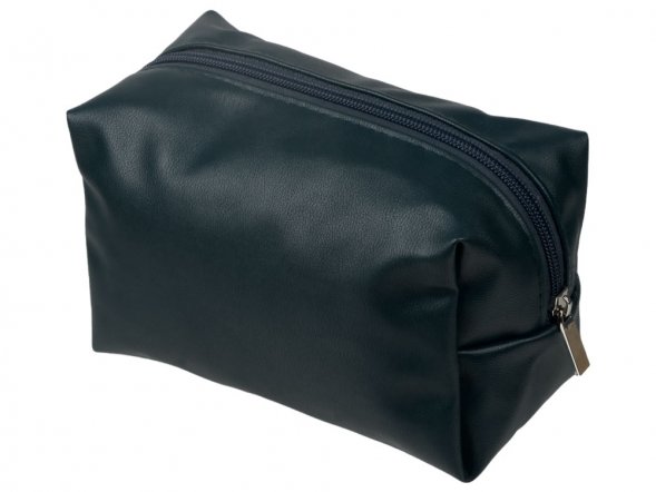 Косметичка из эко-кожи Enio, темно-синий 